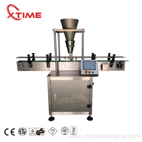 Automatic auger powder filling machine 2 heads